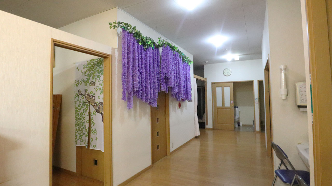 デイサービスセンターおうようかん 通路